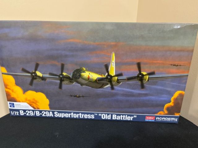 Academy 1/72 B-29A Superfortress "Old Battler" box art